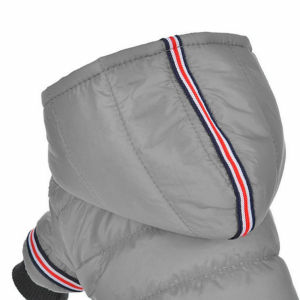 Manteau chien, manches longues et capuche